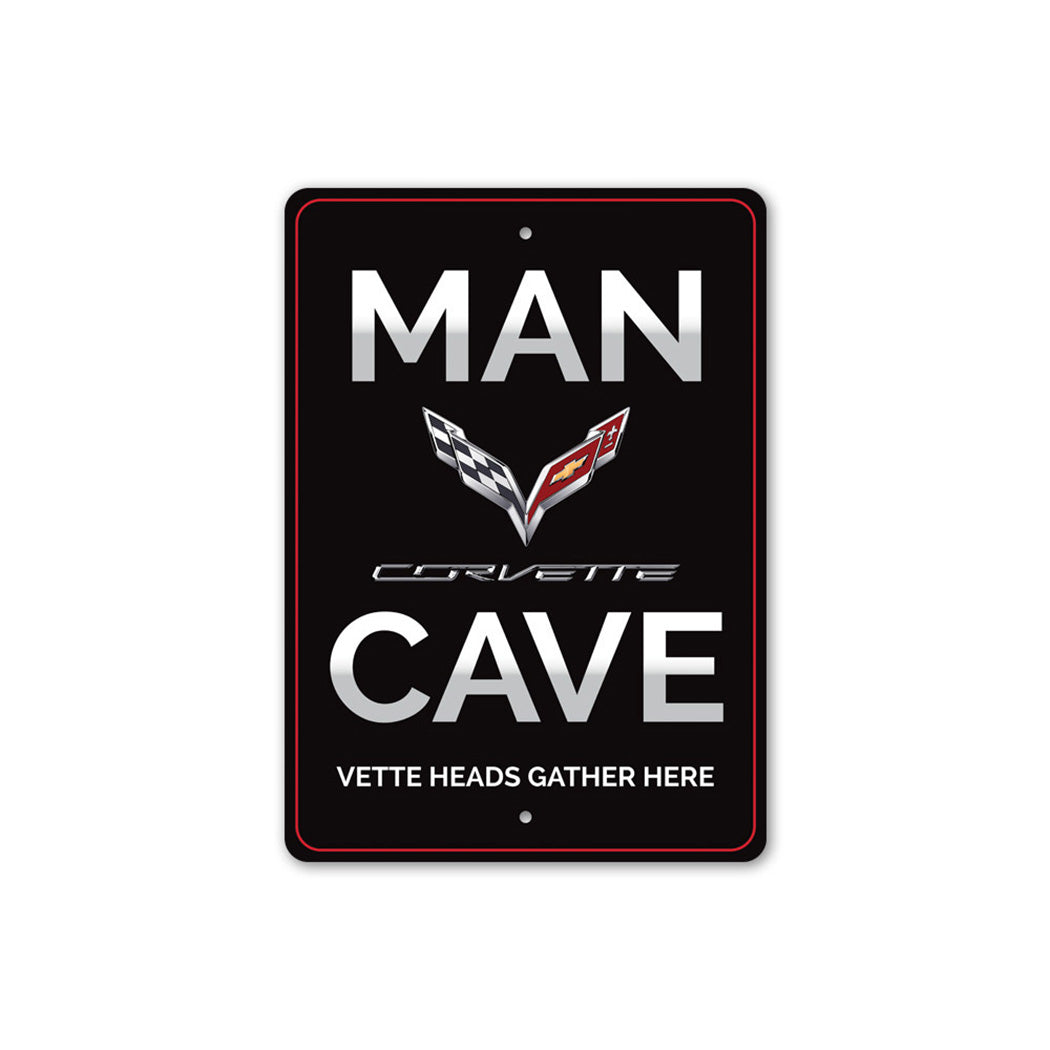 Corvette Man Cave Sign