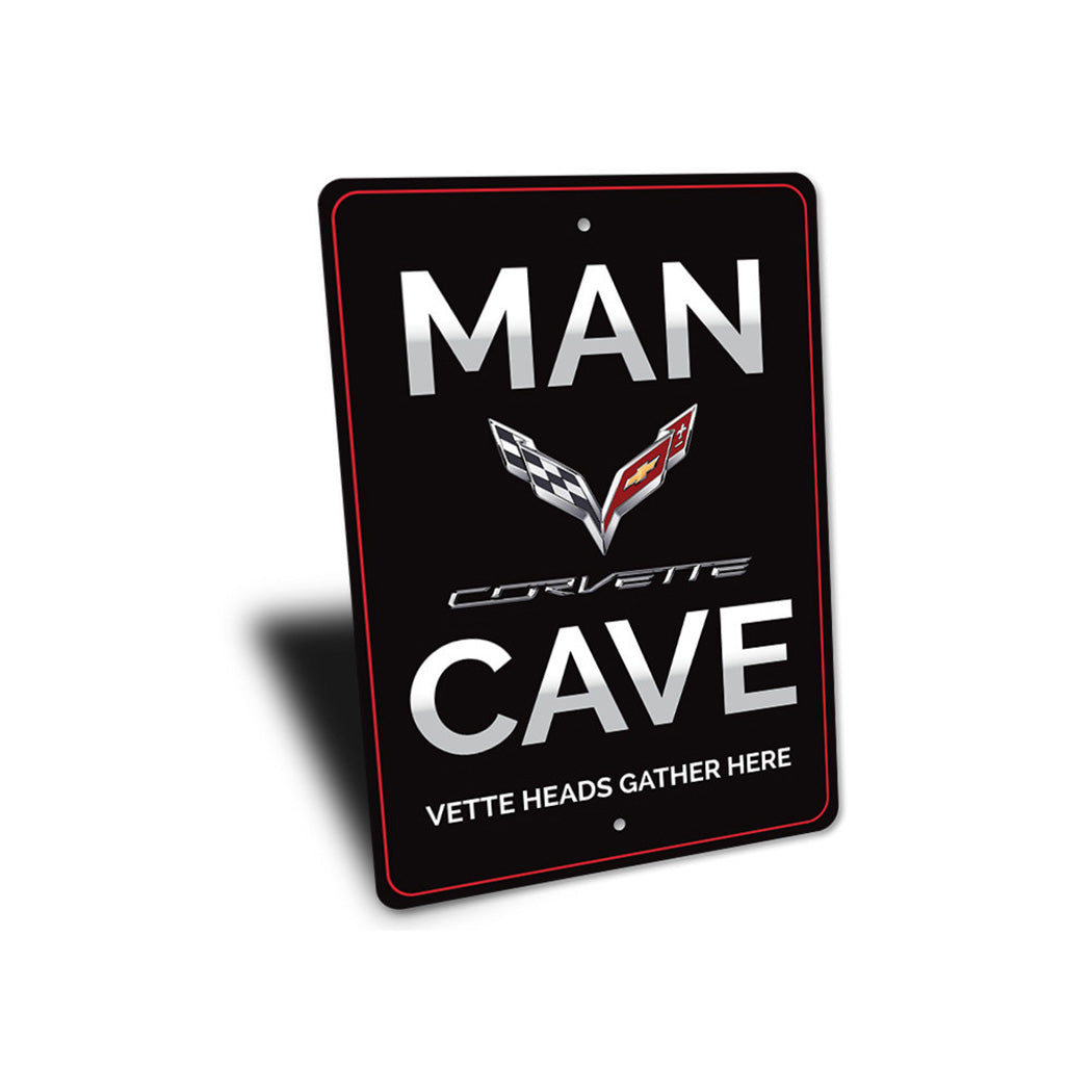 Corvette Man Cave Sign