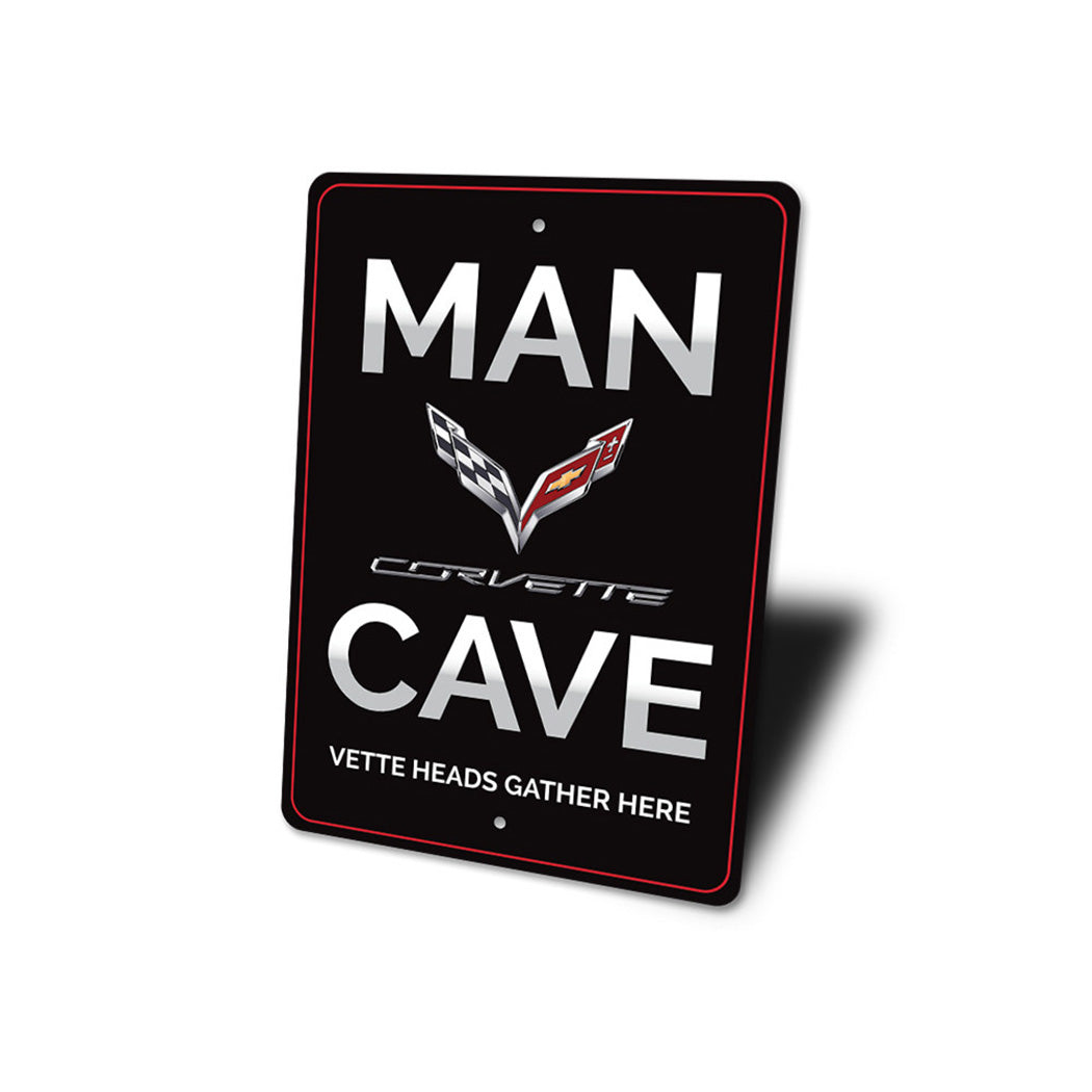 Corvette Man Cave Sign