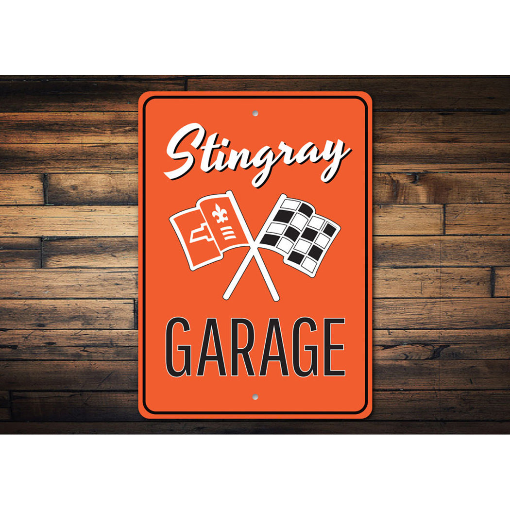 Stingray Garage Sign