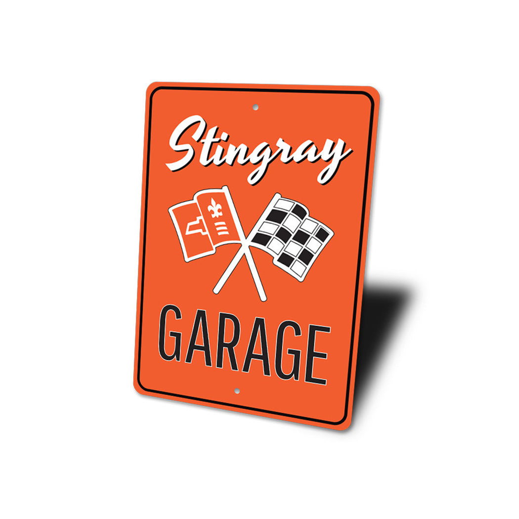 Stingray Garage Sign