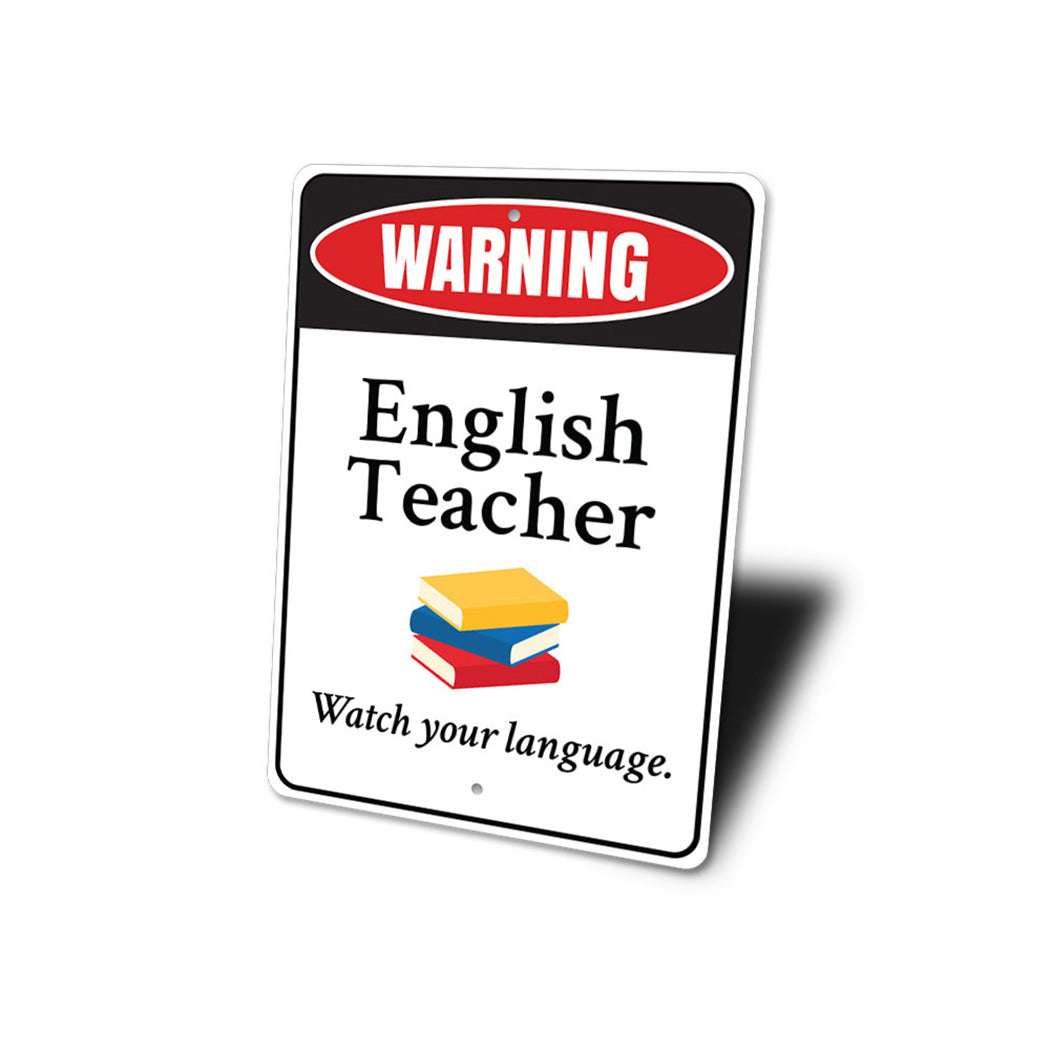 English Teacher Sign