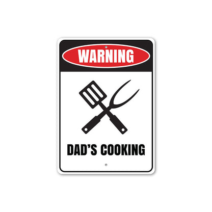 Dads Cooking Sign