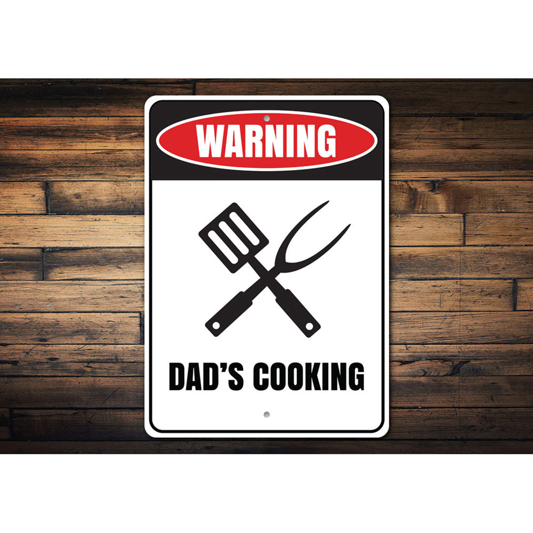 Dads Cooking Sign