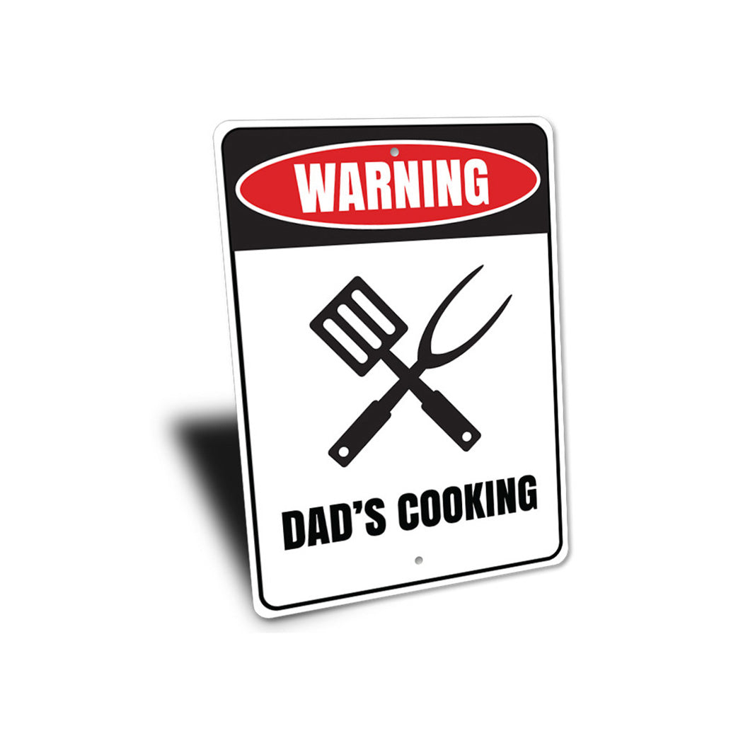 Dads Cooking Sign