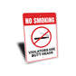 Butt Heads Smoking Sign