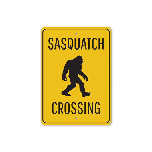 Sasquatch Crossing Sign