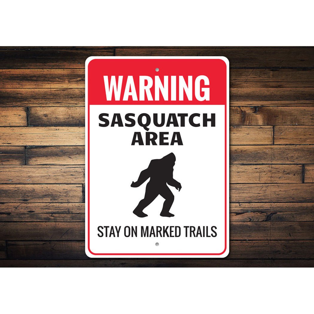 Sasquatch Area Sign