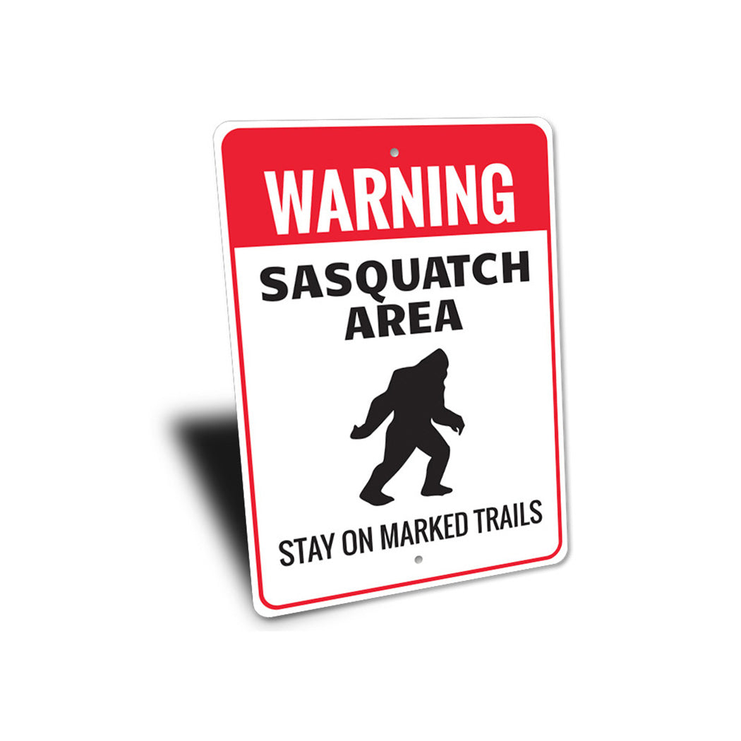 Sasquatch Area Sign