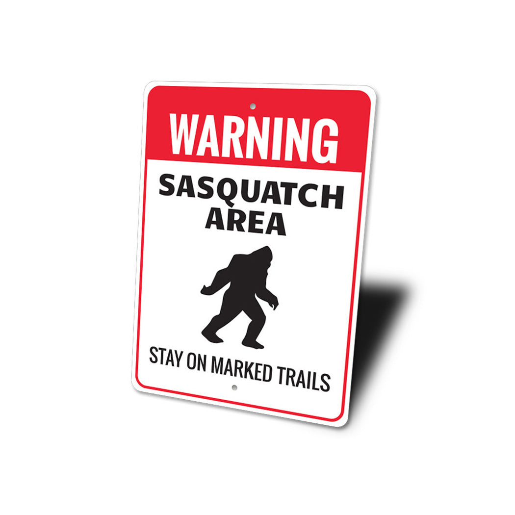 Sasquatch Area Sign