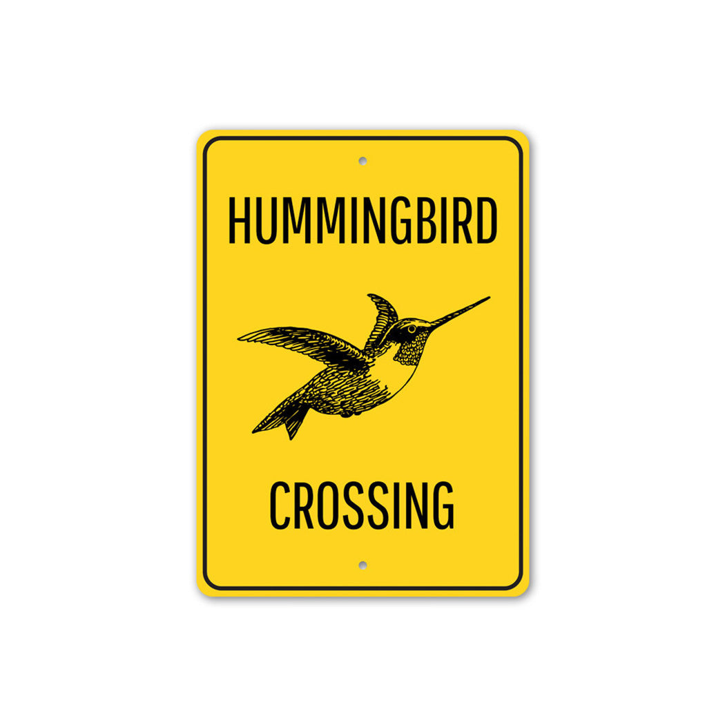 Hummingbird Crossing Sign