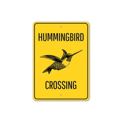 Hummingbird Crossing Sign