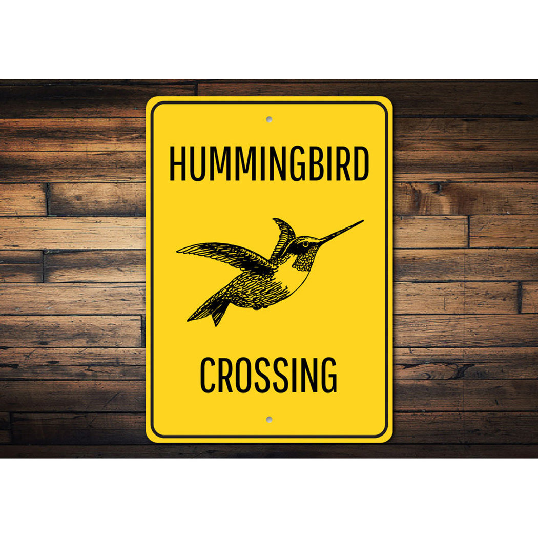 Hummingbird Crossing Sign