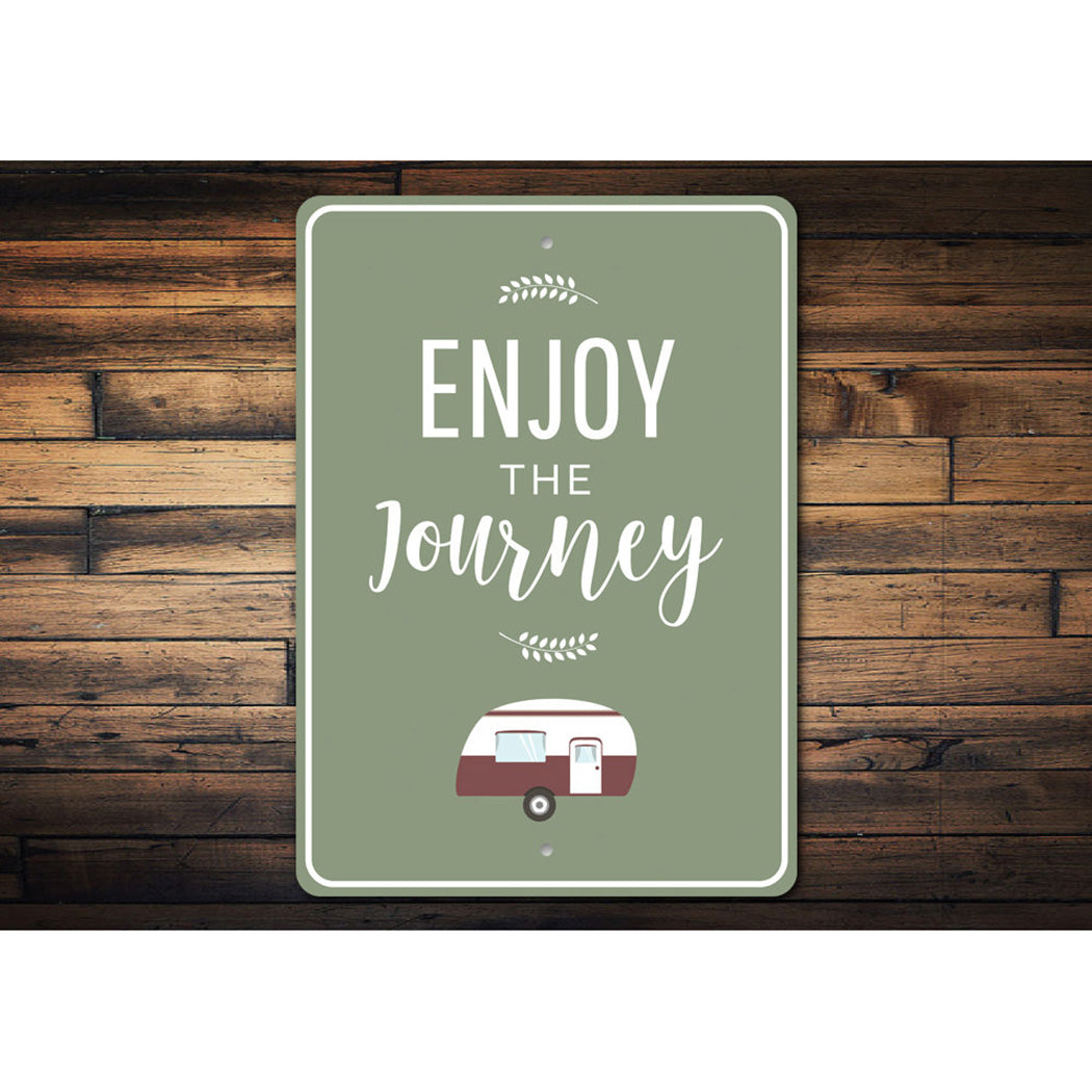 Camping Journey Sign