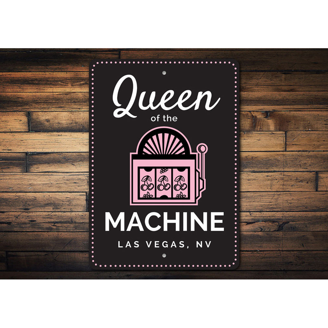 Queen of the Machine Sign