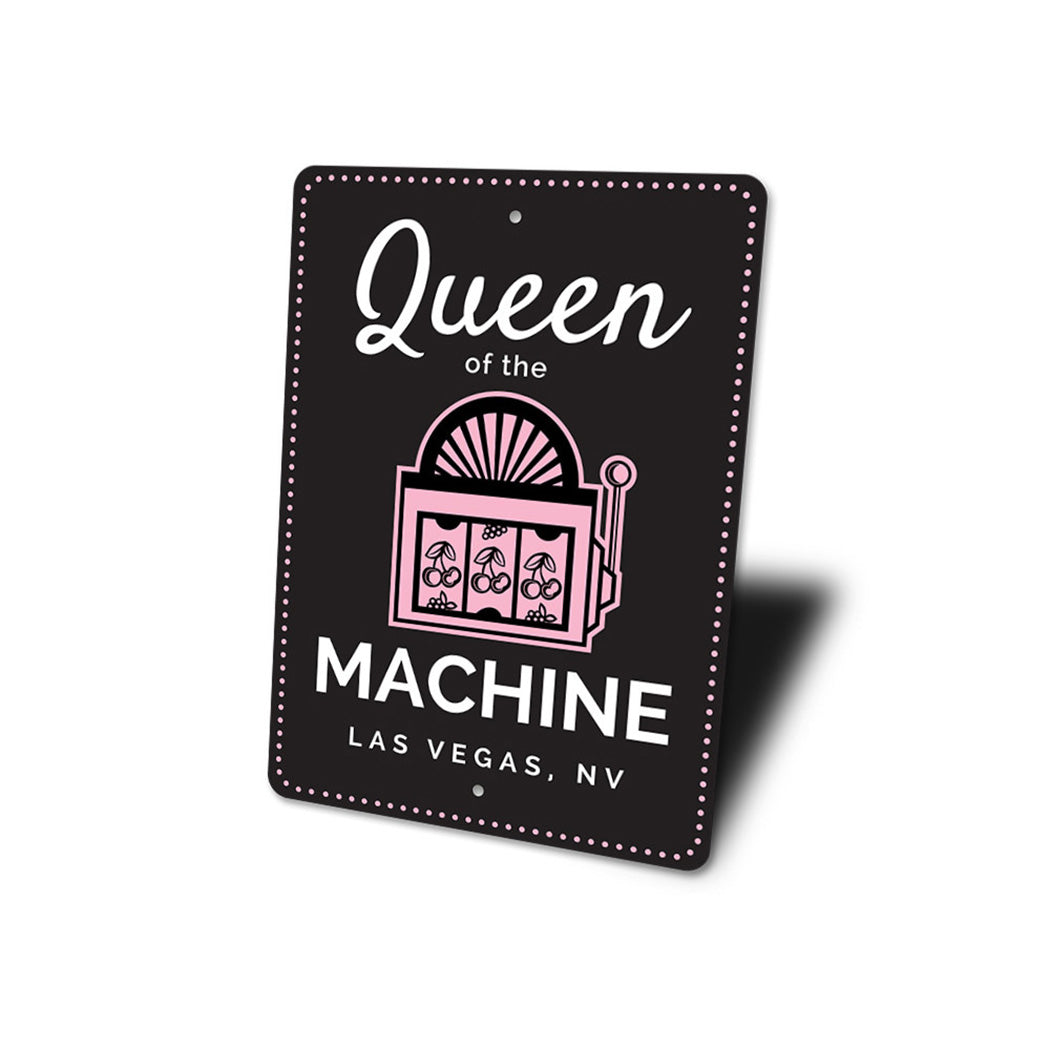 Queen of the Machine Sign