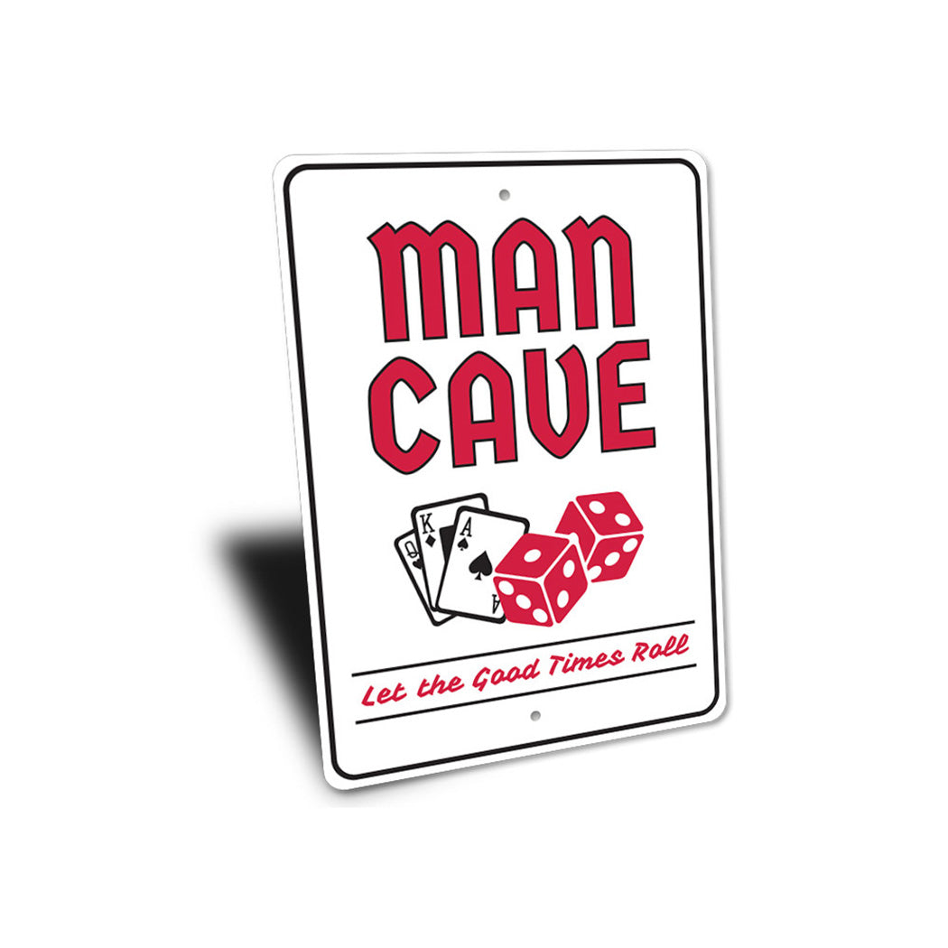 Man Cave Gambling Sign