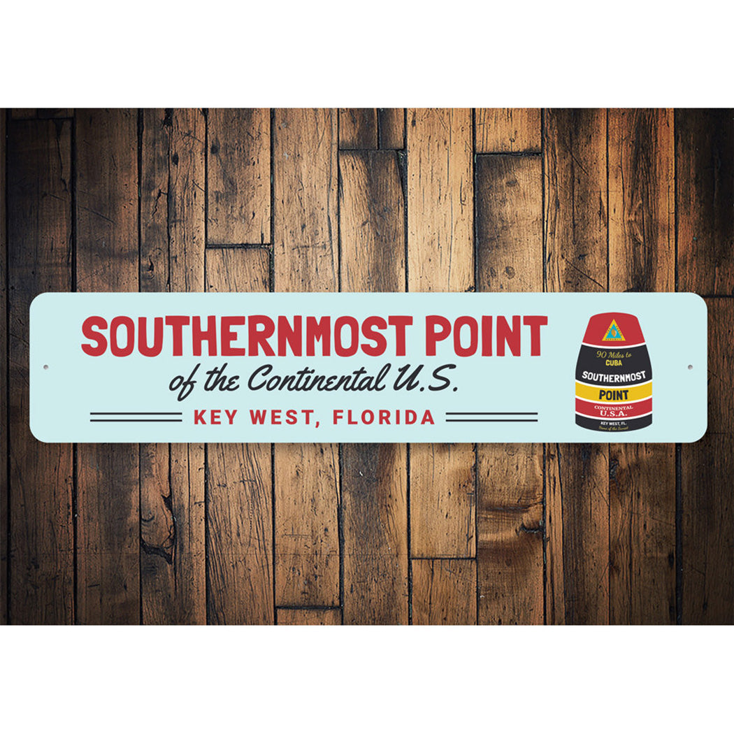 Southernmost Point Key West Sign