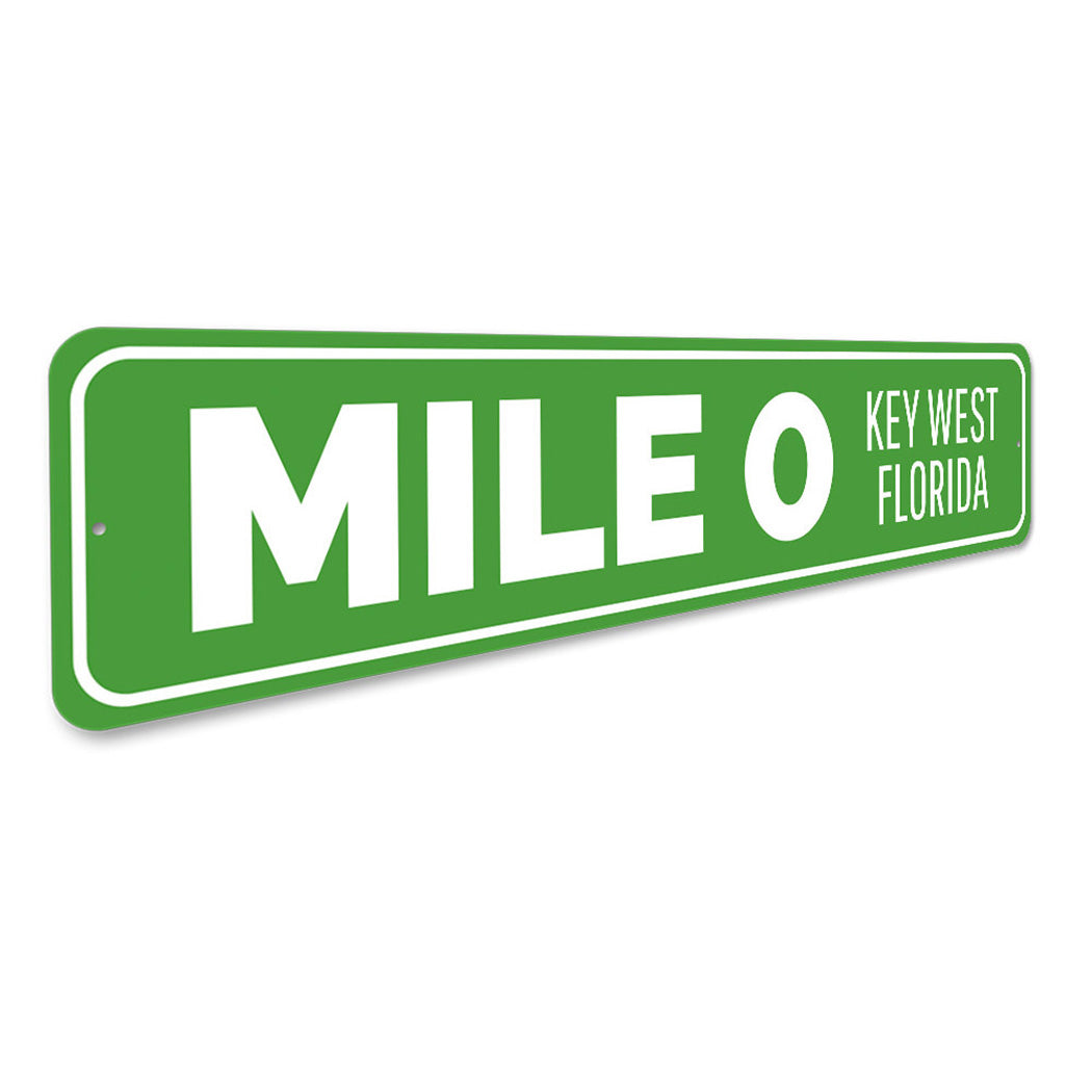 Mile 0 Key West Sign