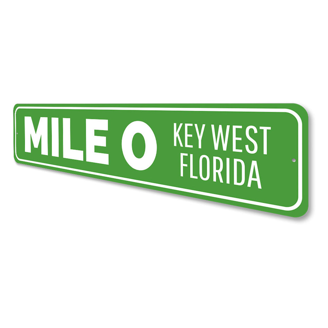 Mile 0 Key West Sign