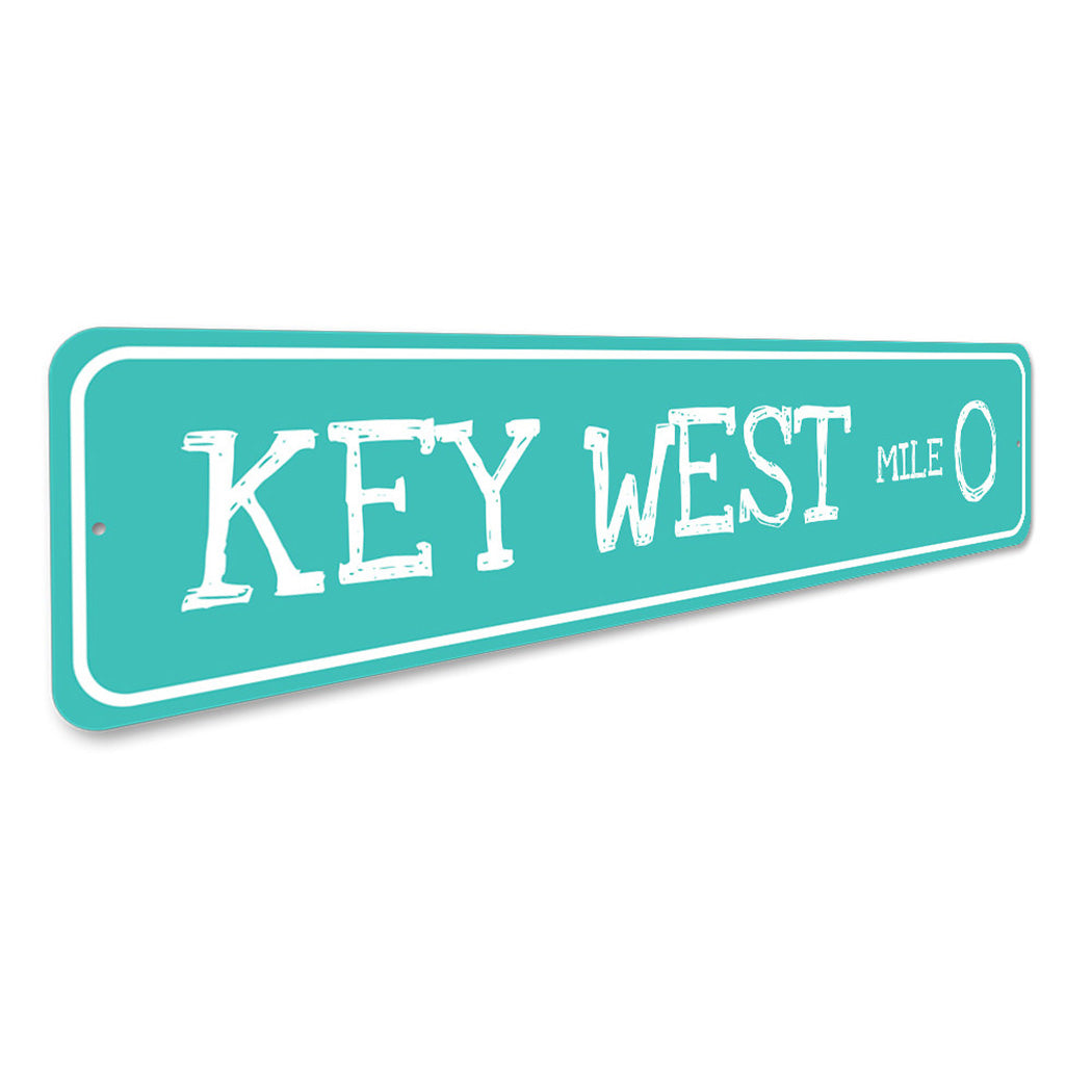 Key West Mile Marker Sign