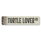 Turtle Lover Street Metal Sign