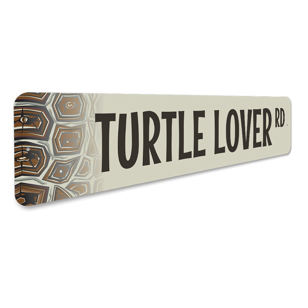 Turtle Lover Street Sign