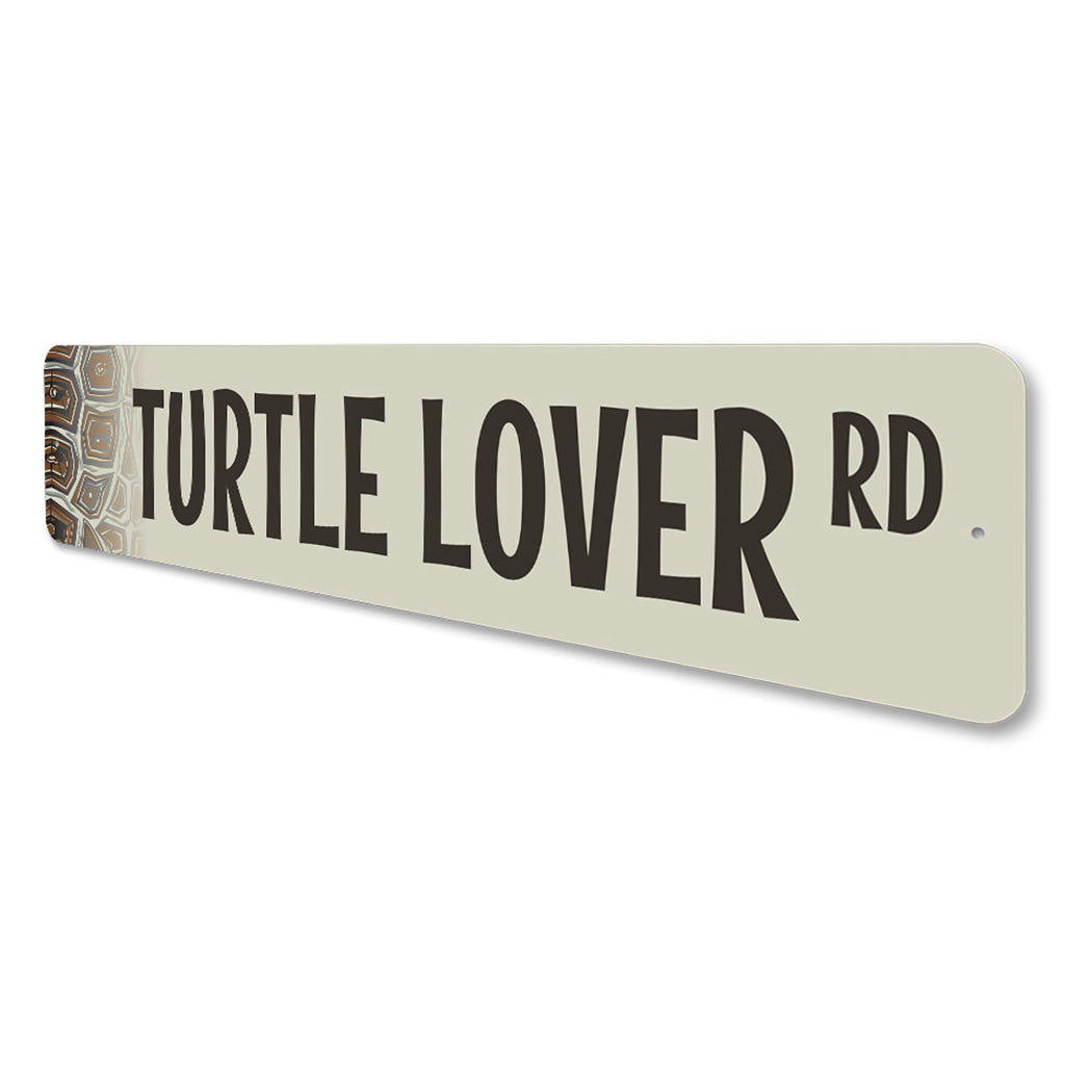 Turtle Lover Street Sign