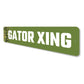 Gator Crossing Sign
