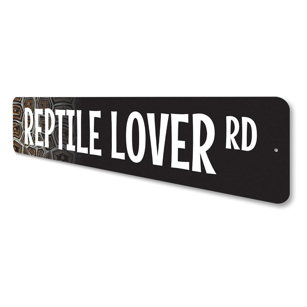 Reptile Lover Street Sign