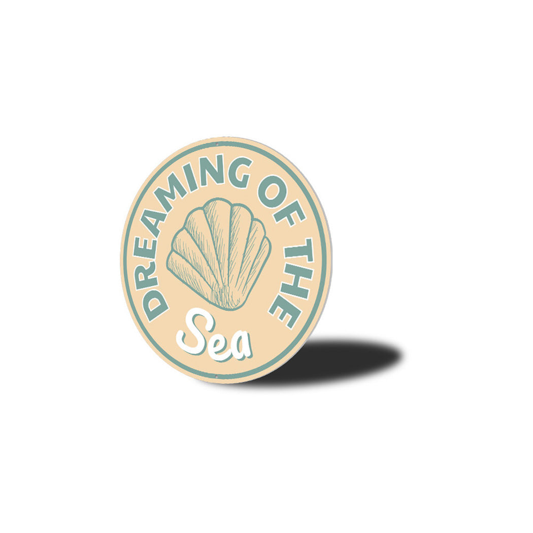 Dreaming of the Sea Metal Sign