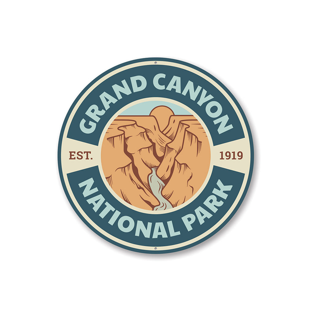 Grand Canyon National Park Sign Aluminum Sign