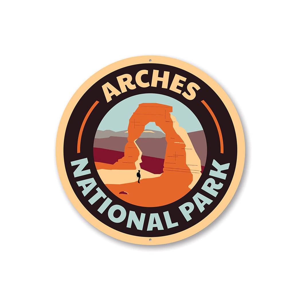 Arches National Park Sign Aluminum Sign