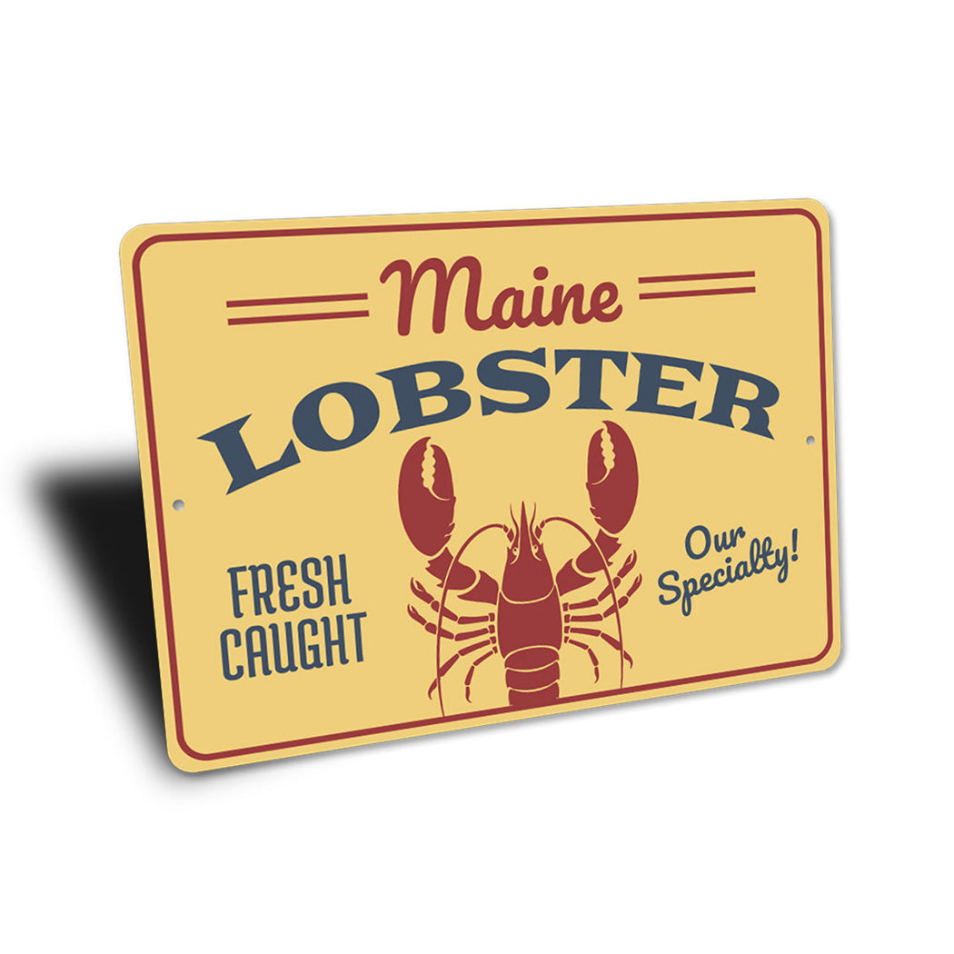 Maine Lobster Sign