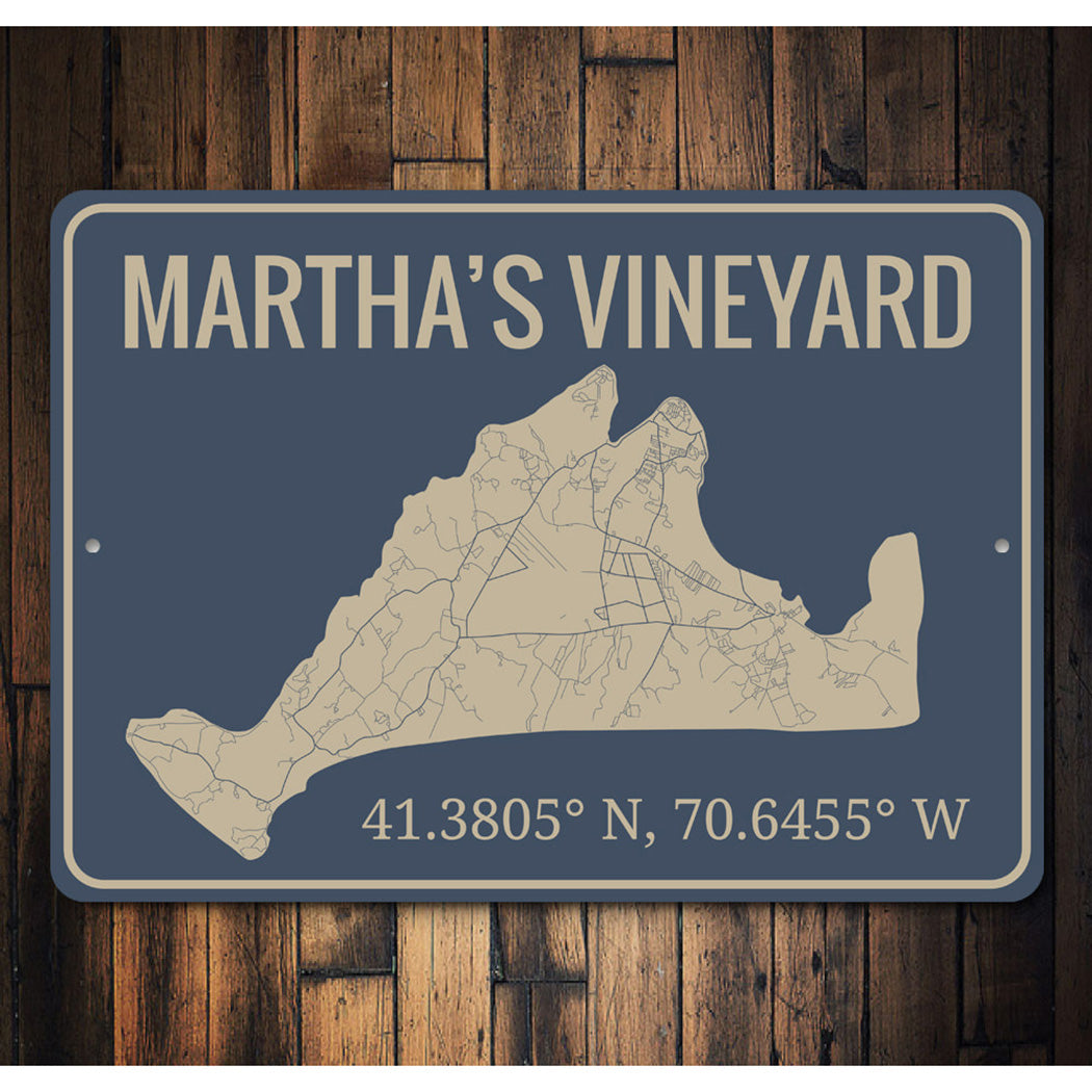 Marthas Vineyard Sign