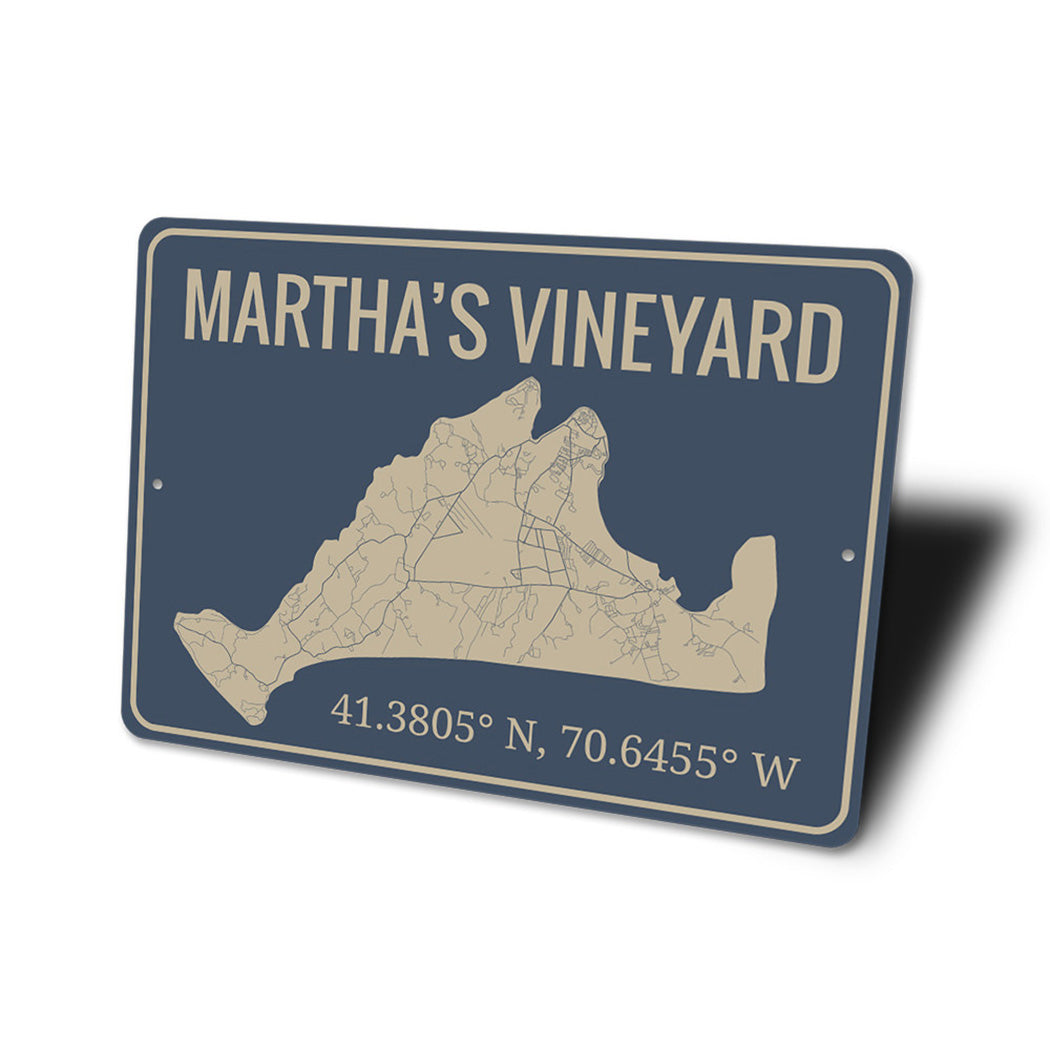 Marthas Vineyard Sign