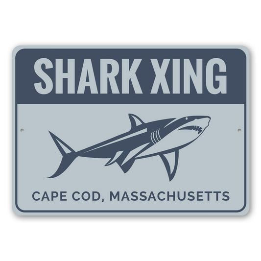 Cape Cod Shark Sign