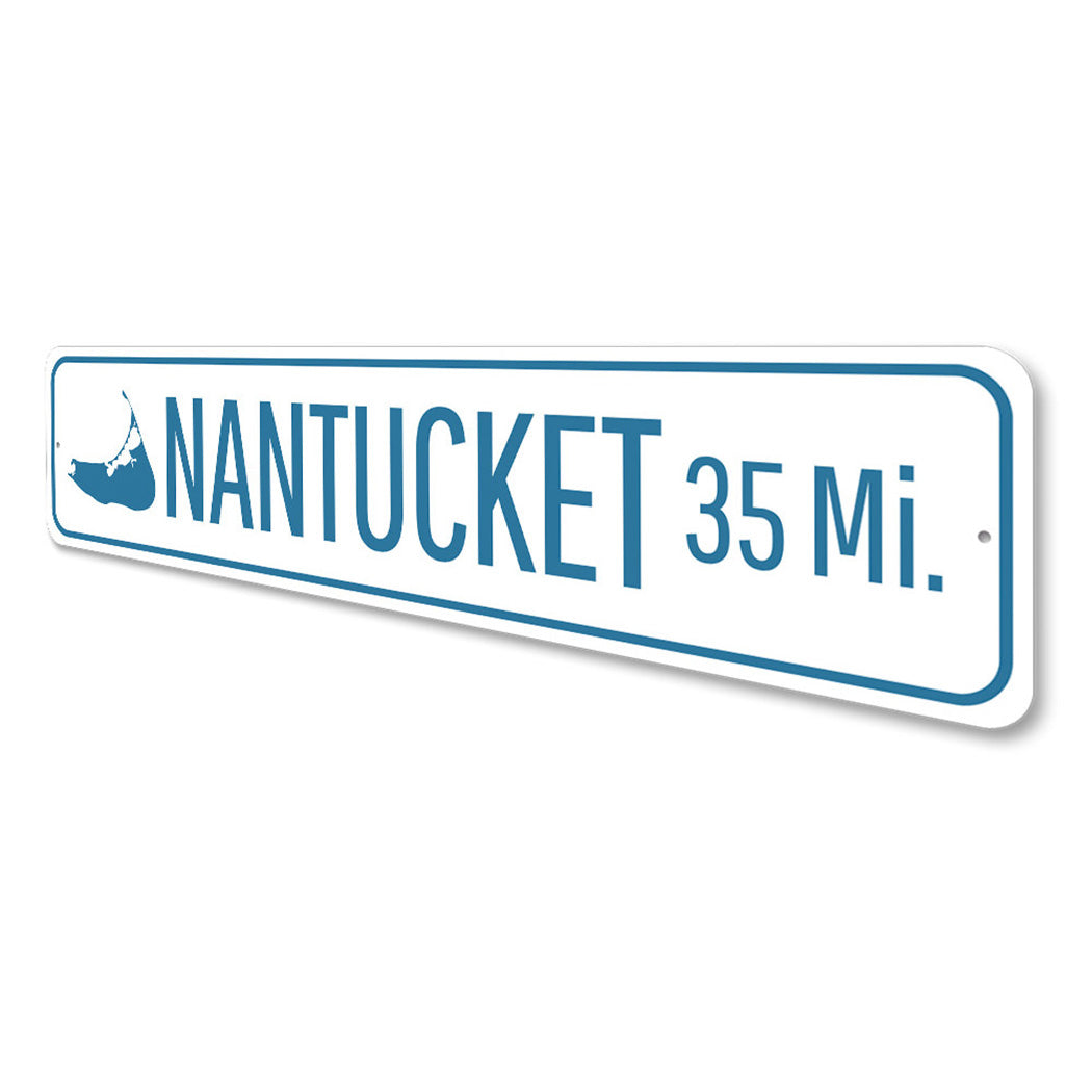Nantucket Mileage Sign