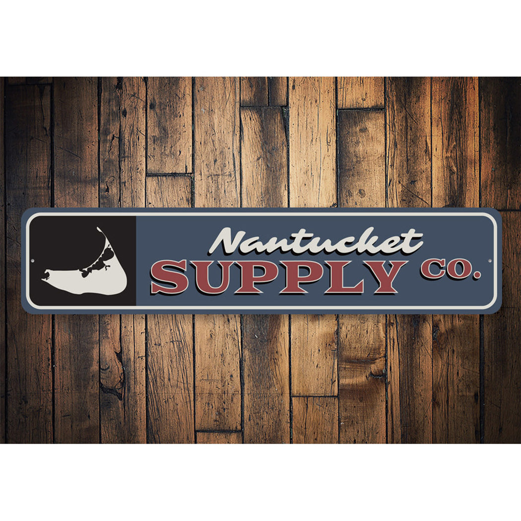 Nantucket Supply Co Sign