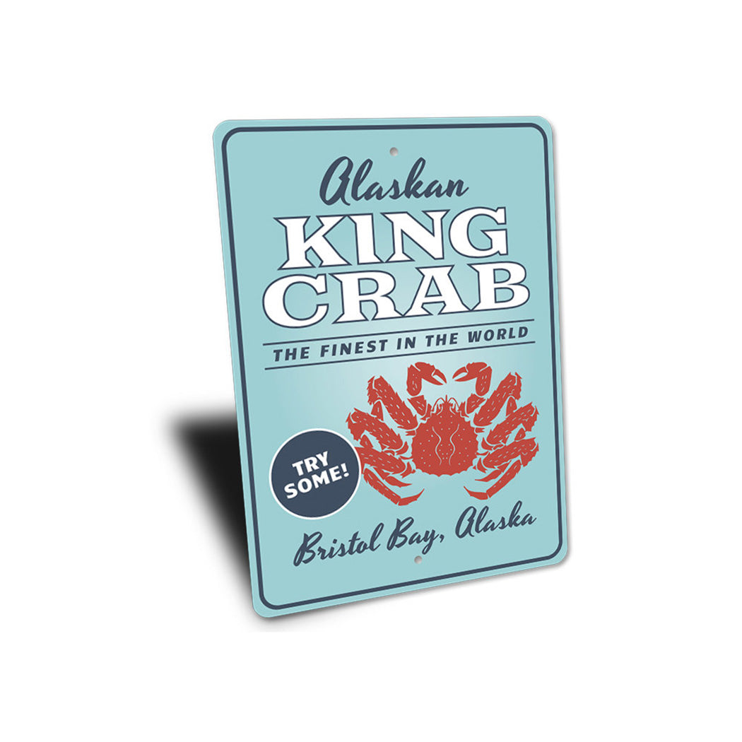 Alaskan King Crab Sign