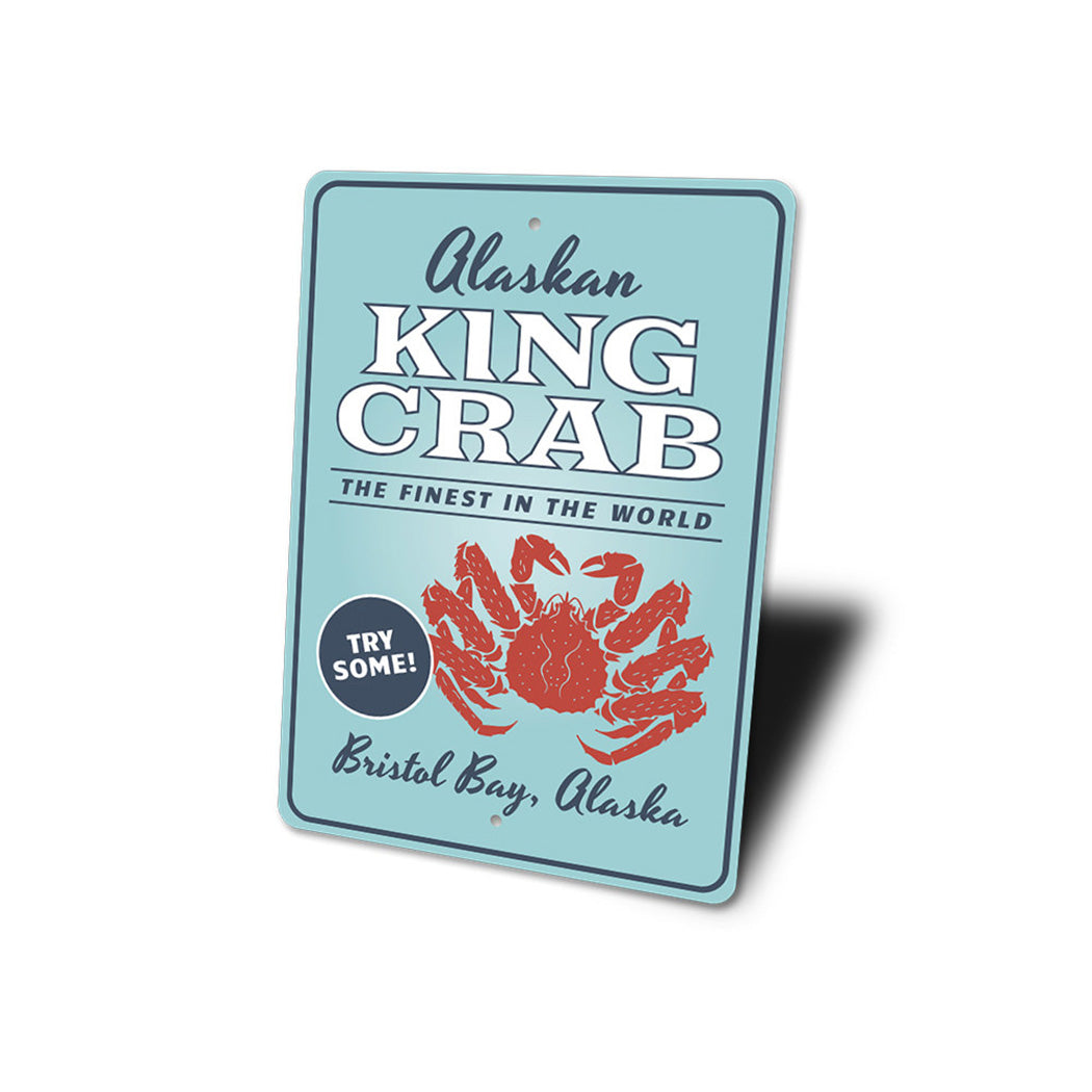 Alaskan King Crab Sign