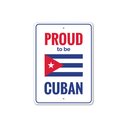 Cuban Pride Sign