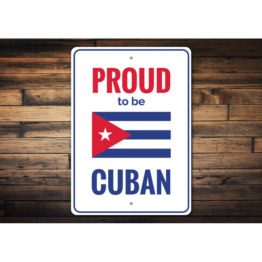 Cuban Pride Sign