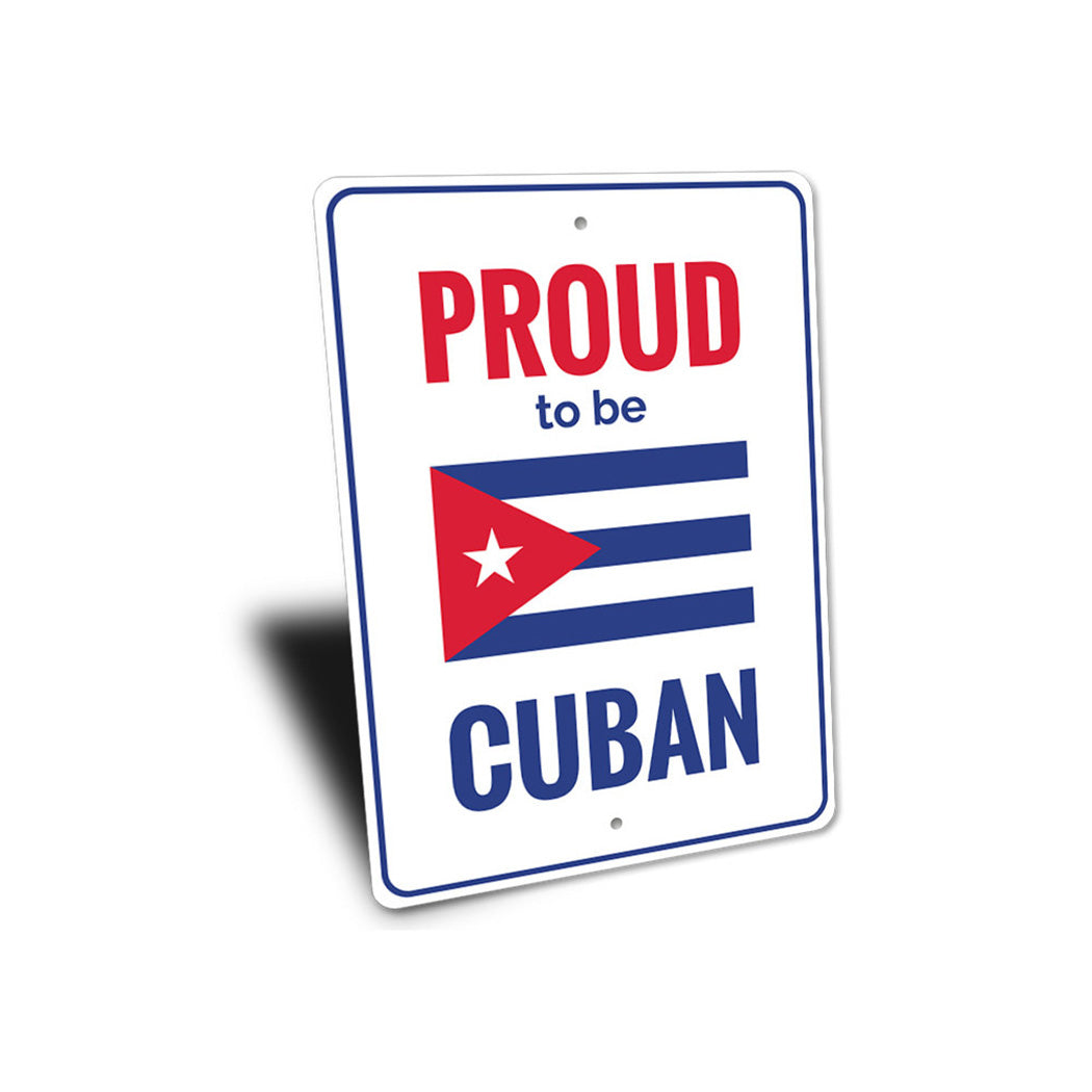 Cuban Pride Sign