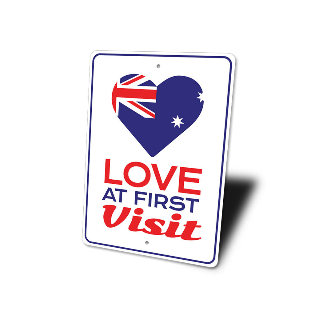 Love at First Visit Sign