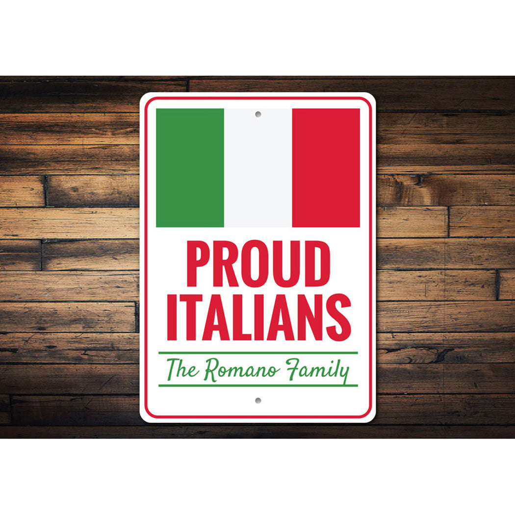 Proud Italian Sign