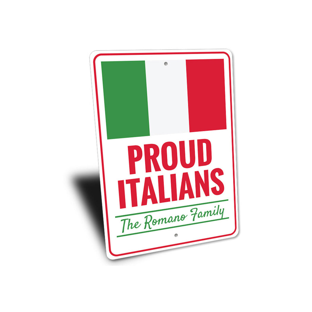 Proud Italian Sign