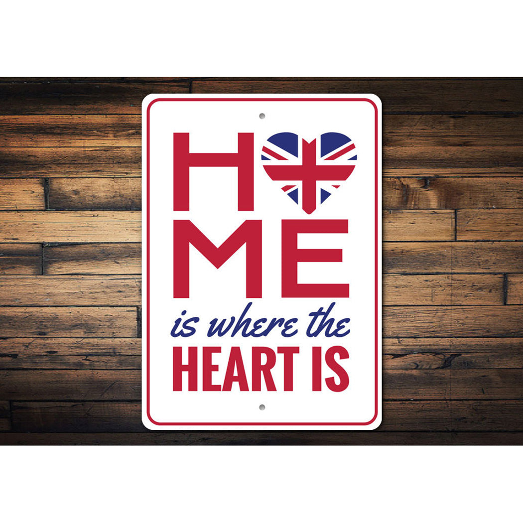 United Kingdom Home Sign