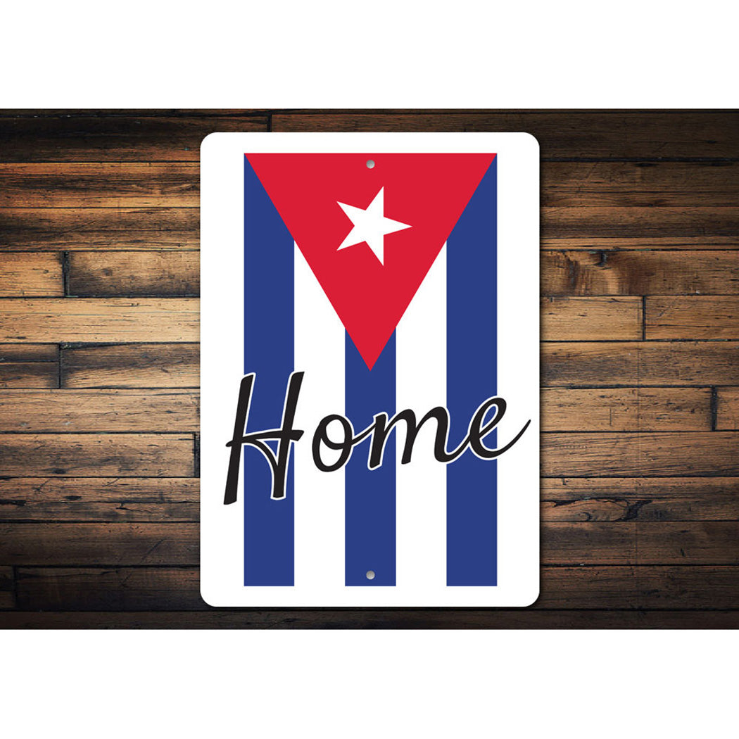 Cuban Home Sign