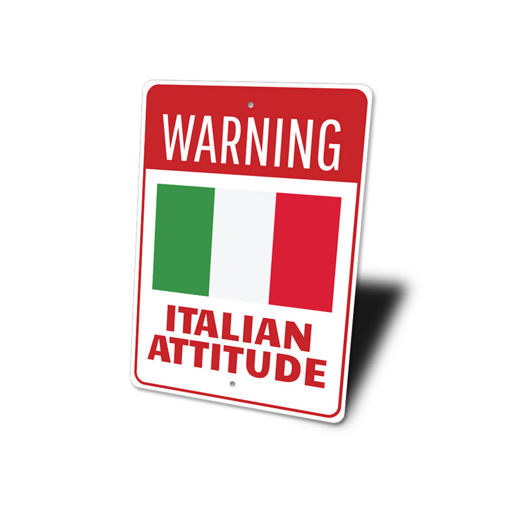 Italian Attitude Sign